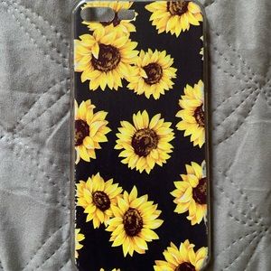 Cute sunflower case for iPhone 8 Plus
